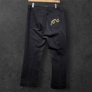 Vintage Ralph Lauren 2000s Snake Pocket Jeans Size 10 Hemmed